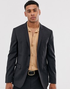 Черный фактурный пиджак Calvin Klein
