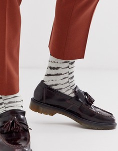 Черно-белые короткие носки с принтом тай-дай ASOS DESIGN-Мульти