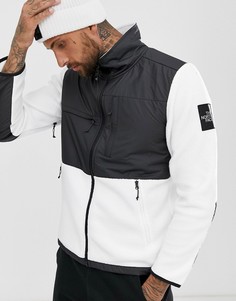 Белая флисовая куртка The North Face Lunar Denali-Белый