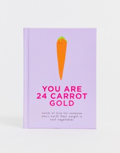 Книга с забавными фразами и игрой слов You are 24 carrot gold-Мульти Books