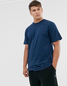 Синяя футболка с логотипом Ralph Lauren Big & Tall-Синий