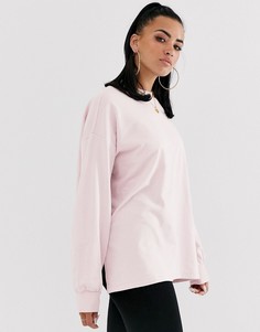 Сиреневый легкий oversize-свитшот ASOS DESIGN-Фиолетовый