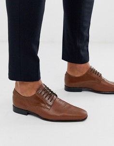 Светло-коричневые дерби Burton Menswear-Светло-коричневый