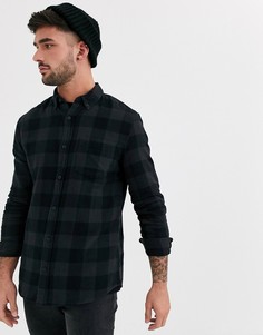 Серая рубашка в клетку New Look-Серый