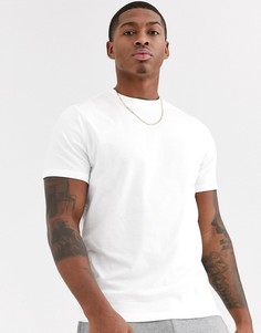 Белая футболка из органического хлопка ASOS DESIGN-Белый
