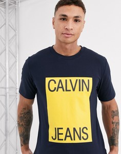 Футболка Calvin Klein Jeans-Синий