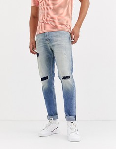 Зауженные джинсы Tommy Jeans-Синий