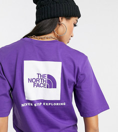 Фиолетовая футболка бойфренда The North Face эксклюзивно для ASOS-Фиолетовый