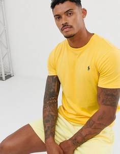 Желтая футболка с логотипом Polo Ralph Lauren-Желтый
