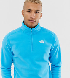 Синий флисовый свитшот с молнией 1/4 The North Face 100 Glacier эксклюзивно для ASOS