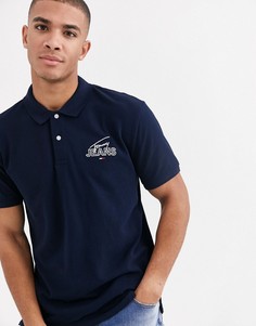 Футболка поло с логотипом Tommy Jeans-Черный