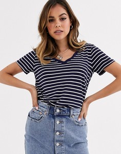 Футболка в полоску с V-образным вырезом Levis-Мульти Levis®