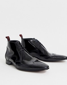 Кожаные ботинки Jeffery West Escobar-Черный