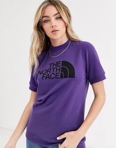 Фиолетовая футболка с принтом The North Face NSE-Фиолетовый