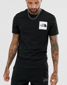 Черная футболка The North Face Fine-Черный