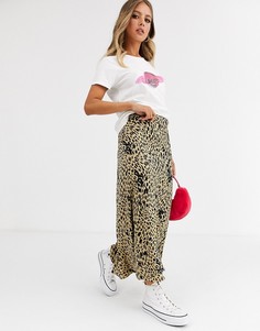 Юбка миди с принтом Fabienne Chapot Claire-Мульти