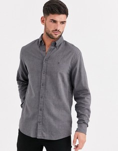 Двухцветная фланелевая рубашка с длинными рукавами Tommy Hilfiger-Серый