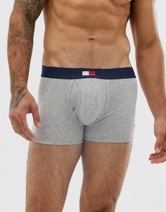 Боксеры-брифы с вырезом капелькой Tommy Hilfiger-Серый