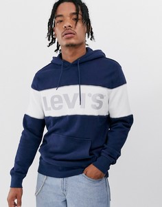 Худи со светоотражающим логотипом Levis-Синий Levis®