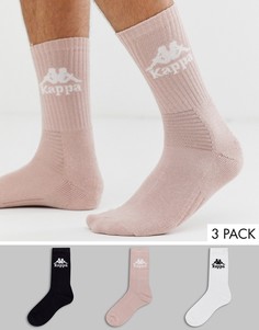 Комплект из 3 пар носков Kappa Authentic Welt-Мульти