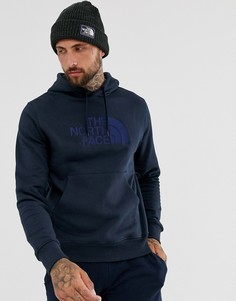 Худи темно-синего цвета The North Face Drew Peak-Темно-синий