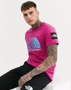 Ярко-розовая футболка The North Face Fine Alpine-Розовый