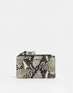 Кредитница со змеиным рисунком и кисточкой Ted Baker xjet-Черный