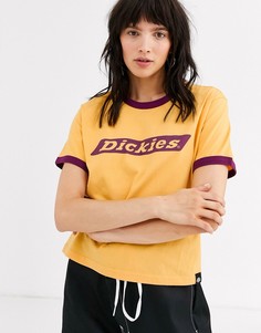 Футболка с логотипом Dickies-Желтый