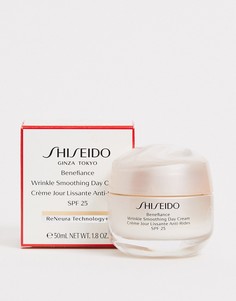 Разглаживающий дневной крем с SPF 25 от Shiseido - Benefiance 50 мл-Бесцветный