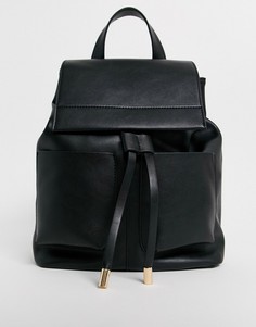Рюкзак с большими карманами ASOS DESIGN-Черный