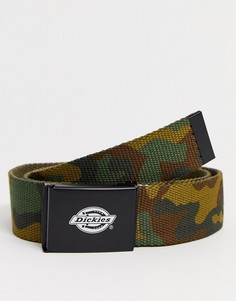Ремень с камуфляжным принтом Dickies Orcutt-Зеленый
