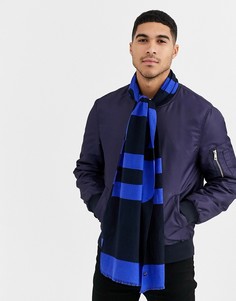 Шарф с принтом Tommy Hilfiger-Черный