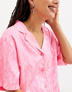 Серебристое ожерелье-чокер с подвесками в форме крестов ASOS DESIGN-Серебряный