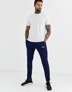 Темно-синие джоггеры Puma Football эксклюзивно для ASOS-Темно-синий
