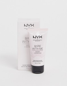 Корректирующая основа под макияж с добавлением конопли и сияющим эффектом NYX Professional Makeup - Bare With Me-Бесцветный