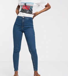 Синие джеггинсы Bershka-Синий