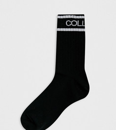 Черные носки COLLUSION Unisex-Черный