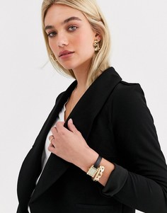 Трикотажный блейзер Vero Moda-Черный