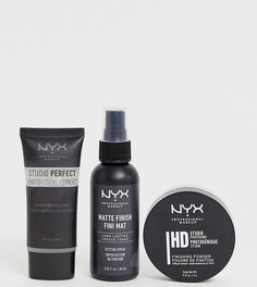 Набор из спрея для фиксации, пудры и основы под макияж NYX Professional Makeup - СКИДКА 20%-Мульти