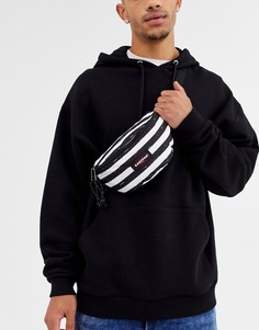Сумка-кошелек на пояс в полоску Eastpak springer-Черный