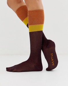 Носки в полоску с блестками Gestuz Siya-Мульти