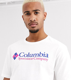 Белая футболка с логотипом Columbia North Cascades эксклюзивно для ASOS-Белый