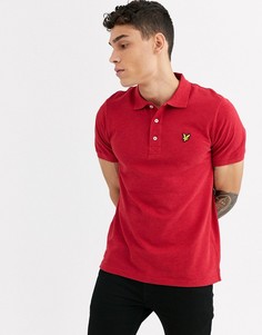 Футболка-поло Lyle & Scott-Красный