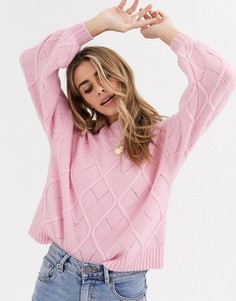 Розовый джемпер Miss Selfridge