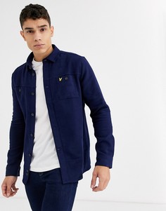 Рубашка навыпуск Lyle & Scott-Темно-синий