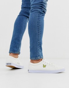 Кроссовки с логотипом Lyle & Scott Halket-Белый