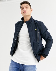 Куртка со вставками Lyle & Scott-Темно-синий