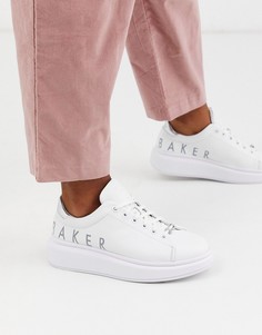 Кроссовки на массивной подошве Ted Baker Ailbaa-Белый