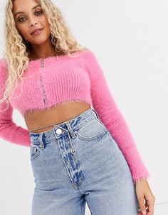 Серебристое украшение-цепочка для тела с подвеской-сердцем ASOS DESIGN-Серебряный