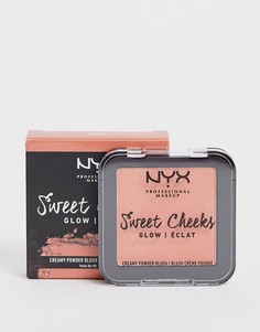 Рассыпчатые румяна NYX Professional Makeup Blush Glow - Summer Breeze-Красный